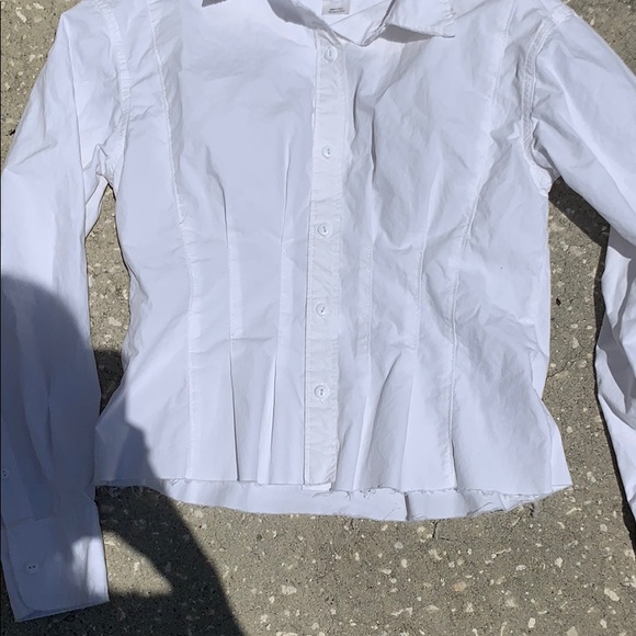 SOLD!! Current Elliot Distressed Button Down Shirt - Picture 8 of 12